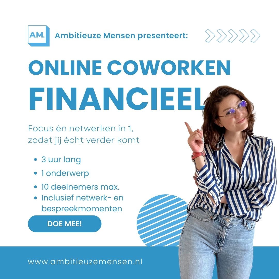 Online coworken - FINANCIEEL 21 juni